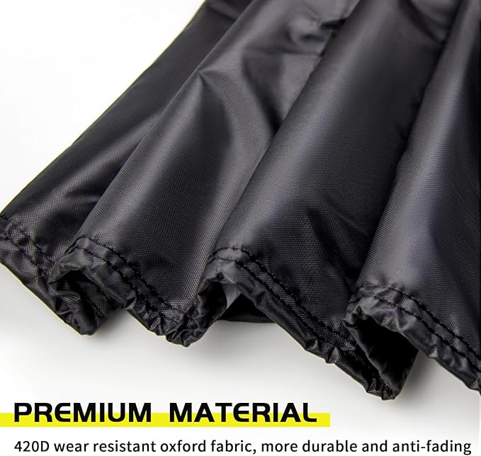 Gym Rack Cover with Waterproof Zipper, Protective Cover for Squat Rack/Weight Lifting Rack/Home Gym Workout Equipment-Indoor or Outdoor