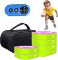 Reaction Training Lights for Kids, Speed Agility Response Training Reaction Lamp, Basketball Boxing Soccer Training Equipment Teaching Props for Sport, Fitness