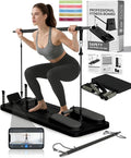Pilates Board - Multi-Functional Pilates Reformer for Core & Abdominal Training, Top-Tier Pilates Equipment for Women’s Home Fitness