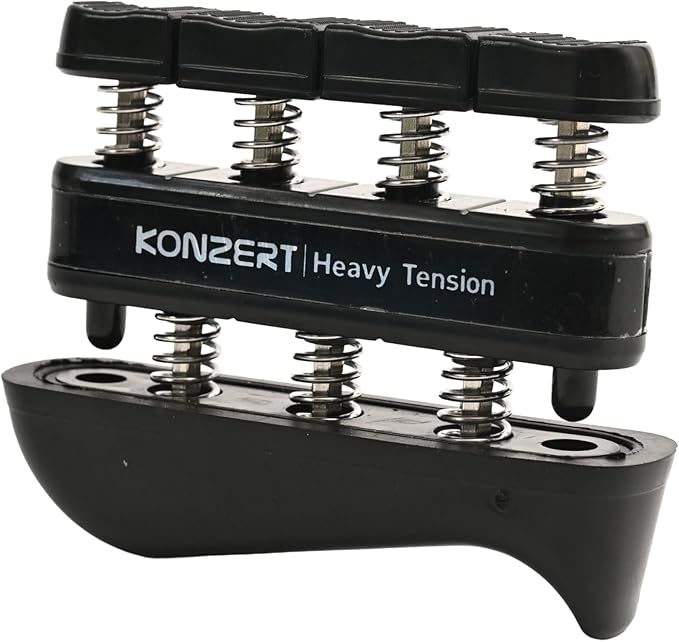 Finger Strengthener - Grip Strength Trainer, Forearm & Hand Gripper Exerciser, Strengthening Grip for Therapy, Guitar Handgrip, Wrist Strengtheners