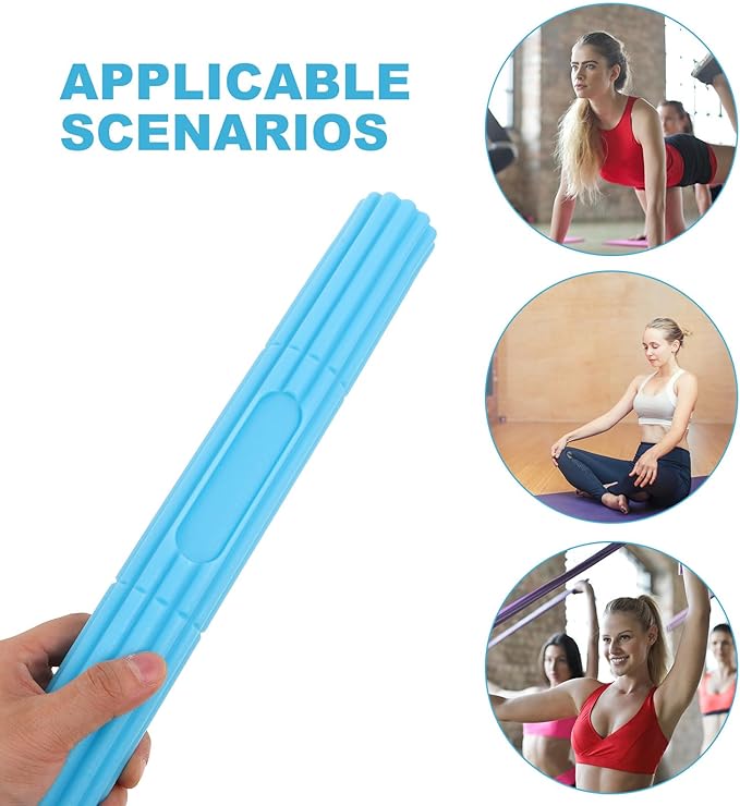 Therapy Bar Hand Exerciser Grip Strengthener Wrist Strength Training Device for Tennis Elbow Relief and Bicep Workout Fitness Equipment for Home Use