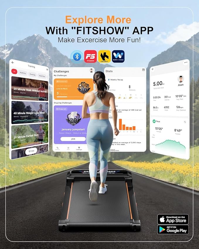 Walking Pad Treadmill with 15% Auto Incline 12-Level, Under Desk Treadmill for Home 450 lbs Capacity, Walking Pad with Incline, RGB UI Screen, Bluetooth Speaker & APP, 3.5HP Quiet Desk Treadmills