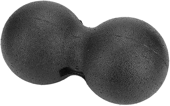 Peanut Massage Ball Roller, 24 * 12cm EPP Yoga Foam Roller Massage Ball Double Lacrosse Ball Body Muscle Stress Relief Tool Manual Massager Equipment Tool for Deep Tissue Muscle Recovery