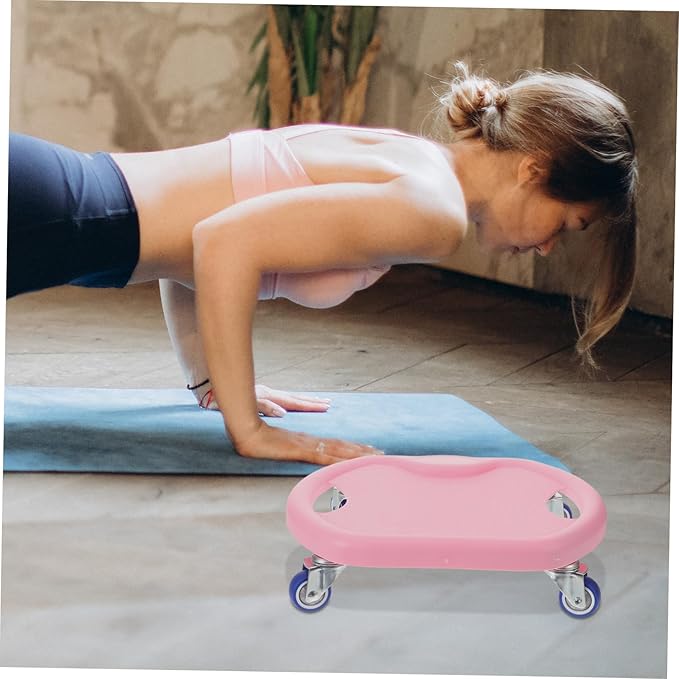 GALPADA Abdominal Sliding Discs Set with Roller Silent Exercise Sliders for Core Strength Training Fitness Equipment for Home Workouts