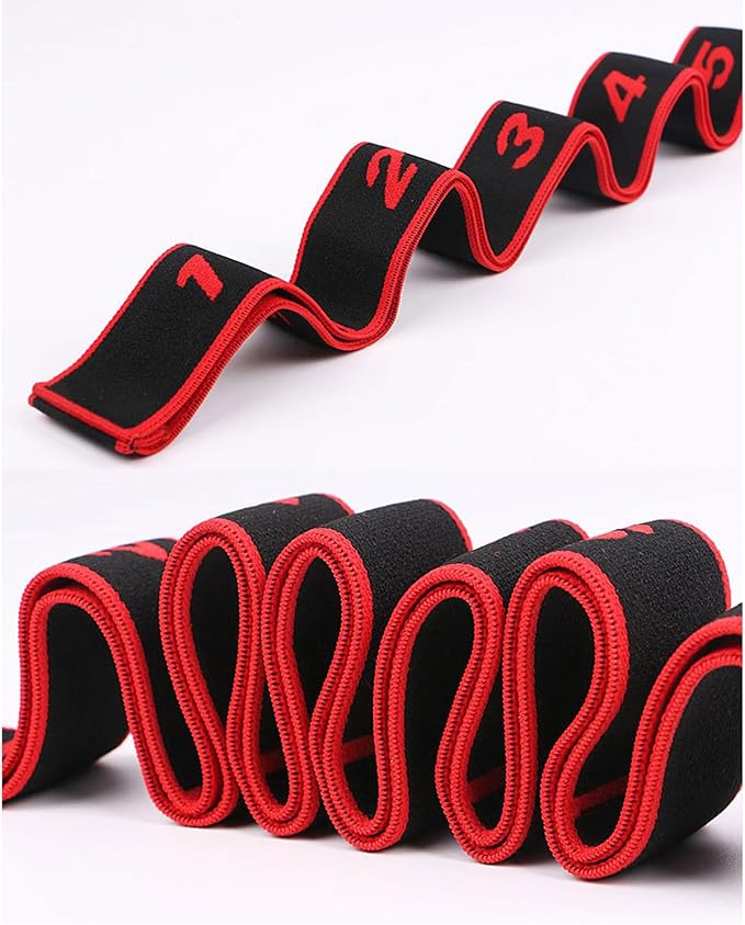 Elastic Stretching Strap Fitness Band Pilates Stretch Band Stretch Resistance Elastic Exercise Resistance Fitness Strap Yoga