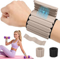 Abahub Wearable Wrist & Ankle Weights Set of 2, Stackable Magnetic Weighted Bracelet for Women, Waterproof Silicone Arm Leg Weights for Home Gym Workout, Running, Yoga & Pilates