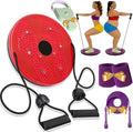 Waist Sculptor, 2026 New Waist Sculptor Twister, Waist Twister Machine Exercise with Arm Bands, Body Shaping Waist Sculptor Twist with Drawstring and Foot Massage for Exercise, Legs, Buttocks, Hip