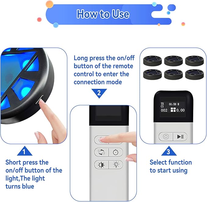 JOJOCY Reaction Training Light Magnetic, 5 Lights Color 6 Modes 30h Battery Life Improves Reaction Speed and Agility for Soccer, Basketball, Boxing, Rugby, Daily Entertainment