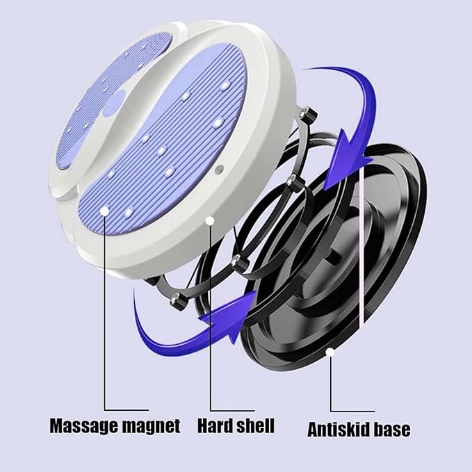 Waist Twist Disc, Twist Board Waist Trainer Twisting Disc Exercise Fitness Exercise Equipment Purple