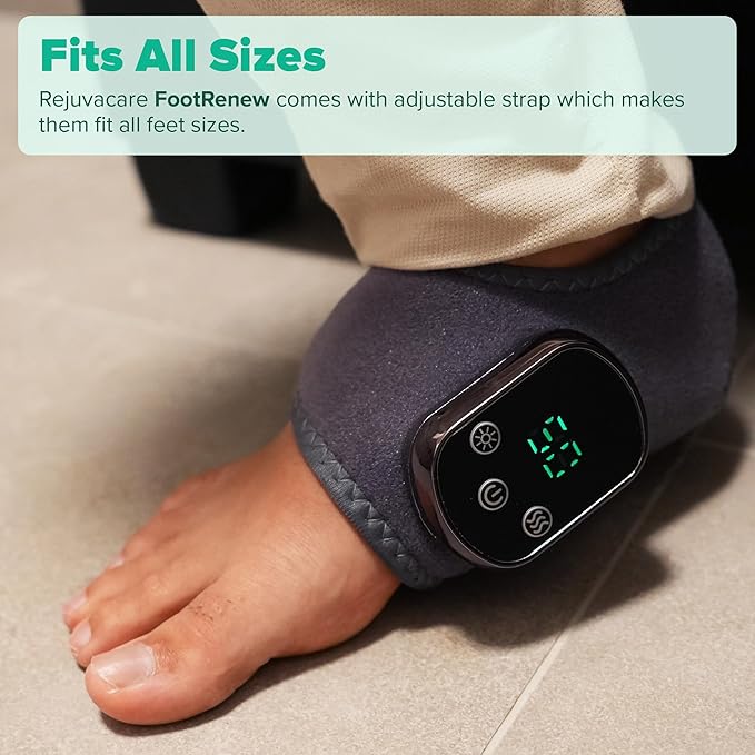 Foot Renew Triple Method Massager for Home Use - The Official 2026 - Relaxation Support for Foot and Ankles - 1 Piece