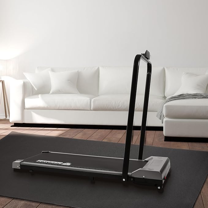 Fitvids High Density Home Gym Treadmill Exercise Bike Equipment Mat, 1/4" Thick, Multiple Sizes