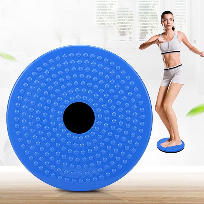 Waist Twisting Plate, Body Wide Application Non Slip 24.5cm Diameter for Home