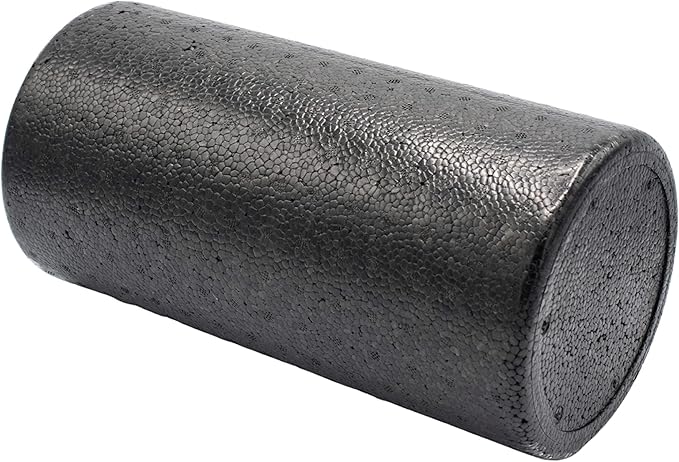 Nyack Exchange's High-Density Round Packable Foam Roller for Exercise, Massage, Muscle Recovery - 12"