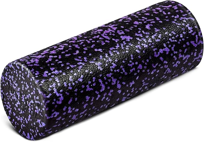 Yes4All High-Density EPP Round Back Roller Foam, Exercise Foam Roller for Yoga, Pilates & Stretching - 12, 18, 24, 36 inch
