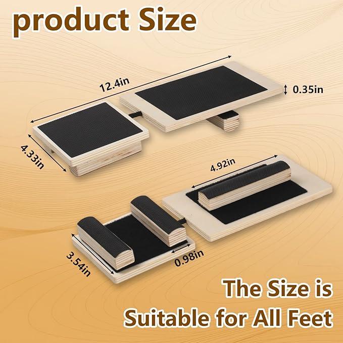 Ankle Balance Board,Stability Trainer for Rehabilitation,Plantar Fasciitis Relief,Posture Corrector,Physical Therapy Tools