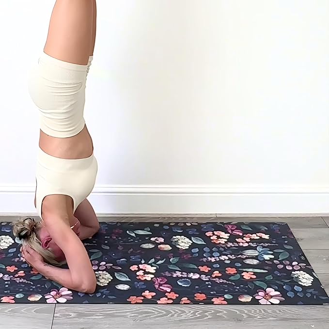 Plyopic. All In One Yoga Mat | Luxury Sweat-Grip Mat/Towel Combo | Ideal for Yoga, Hot Yoga, Bikram, Pilates, Workout & Exercise | Eco-Friendly Natural Rubber