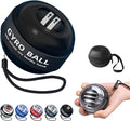 2026 Gyroscopic Wrist Ball Exerciser with LED Lights, Auto-Start Hand Grip Strength Trainer,Adjustable Resistance Forearm Exerciser for Therapy Fitness
