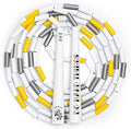 Elite Jumps - Do Hard Things Edge Beaded Jump Rope - For All Ages - Durable & Lightweight - 10ft Long Adjustable Rope - Tangle-Free - Shatterproof 1” Beads - Long Edge Handles