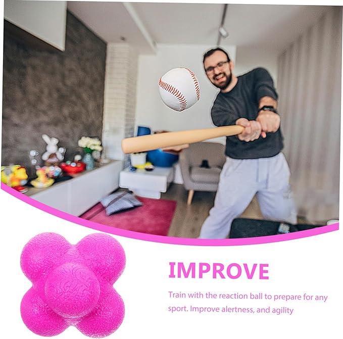Baseball Accessories Goalkeeper Training Equipment Hexagonal Reaction Balls