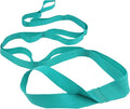 Scotamalone Stretching Strap Yoga Strap Physical Therapy for Home Workout, Exercise, Pilates and Gymnastics, 10 Loops Non-Elastic Stretch Bands with Aesthetic Packaging for Women & Men