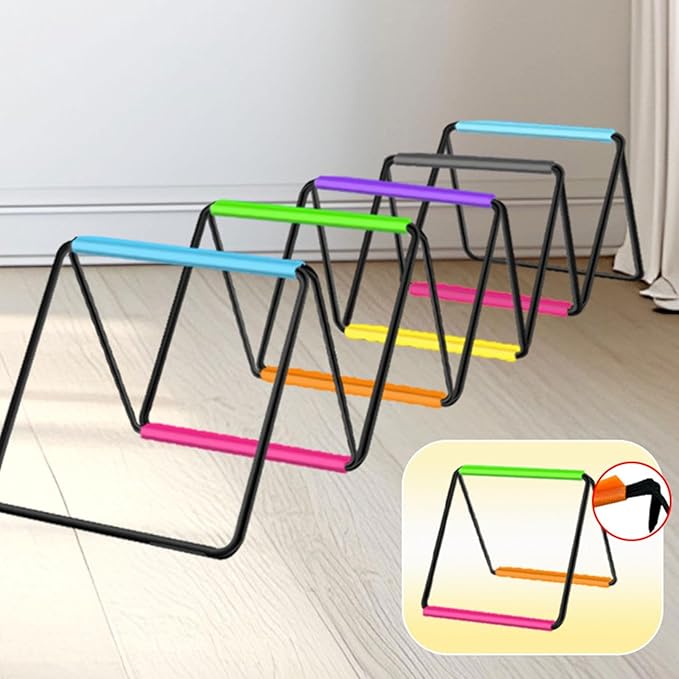 Yiju Agility Ladder Jumping Obstacles, Foldable for Kids Adults Soccer Speed Ladder Agility Training Equipment for Foot Exercise