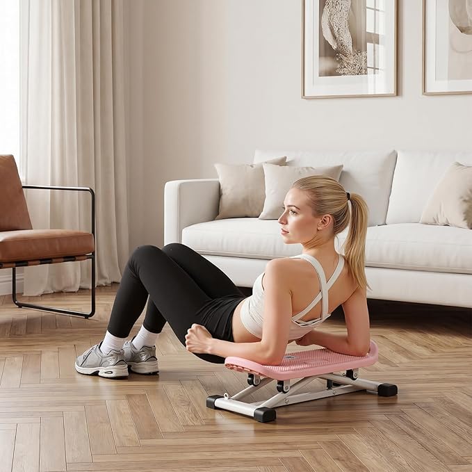 Ski Balancing Machine with LCD Display, Adult Balance Board Trainer Heavy Duty Ski Exercise Machine, Side to Side Core Stability Equipment Low Impact Full Body Cardio Workout Trainer