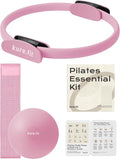 Pilates Kit for Women – Home Pilates Equipment Set with Ring, Ball & Resistance Bands | Pilates Starter Kit with Accessories in Gift Box