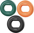 Hand Strengthener Grip 3 in 1 Rubber Circle Finger Wrist Exercise Squeezer 20 30 40 50 60 70 80 Pounds