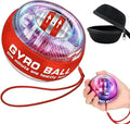 Torque-Ball Hand Exerciser, Wrist Power Gyro Ball, Curaball Hand Exerciser, Grip Strength Trainer, Hand Strengthening Devices, Wrist Strengthener, Finger Exerciser, Auto-Start Colorful Lighting