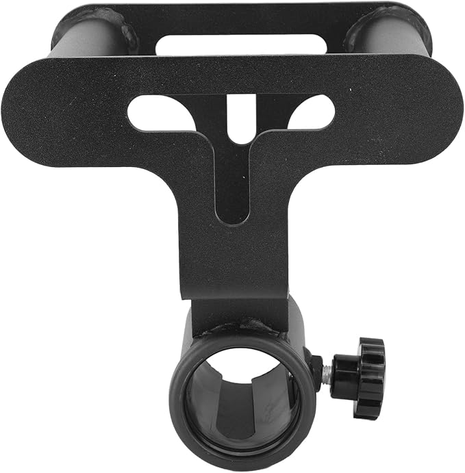 T Bar Row Platform with V Bar Landmine Handle Attachment, Iron Barbell Rowing Accessory for Home Gym, Compact Portable Strength Training Equipment for Upper Body Workouts