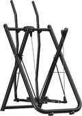 Air Walk Elliptical Glider Machine - 600LBS Capacity, Fully Assembled Low-Impact Design for Home Gym Cross-Training Arm & Leg Cardio Workout-New Version
