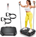 Vibration Plate Exercise Machine,Vibrating Platform for Lymphatic Drainage with 250 Speeds,450 lbs Weight Capacity,Vibrated Plates for Weight Loss,Full Body Workout Equipment for Fitness at Home