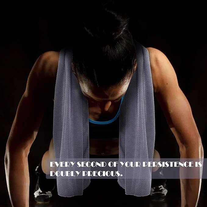 Pack of 20 Cooling Towel 40x12'' Ice Towel for Neck and Face Microfiber Chilly with Bag Breathable Yoga Gym Stay Cool Towels Sweat Rag for Workout Running Camping Pilates Beach, Purple