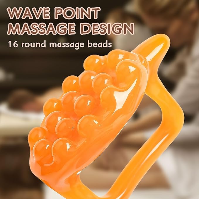Fascia Cellulite Massage Tool, Manual Trigger Point Massage Tools, Lymphatic Drainage Massager, Guasha Tool for Face, Back, Legs, Women's Body Shaping Tools