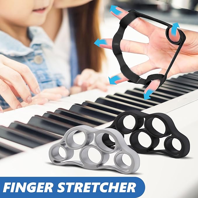 roygra Grip Strength Trainer (5 Pack), Forearm Strengthener, Stress Balls for Adults, Hand Strengthening Devices, Wrist Finger Strengthener, Physical Therapy Exercise Equipment, Golf Baseball Climbing