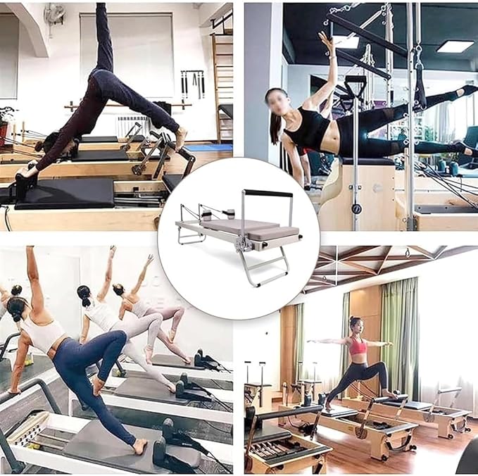 Pilates Reformer Large Equipment Core Bed Ladder Barrel Spine Corrector Stable Chair Cadillac for Home Unit Activity Room Gym