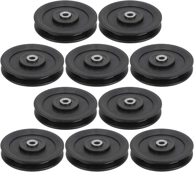 10Pcs Exercise Equipment Bearing Pulley Set, Exercise Strength Training Fitness Lifting Equipment Attachments