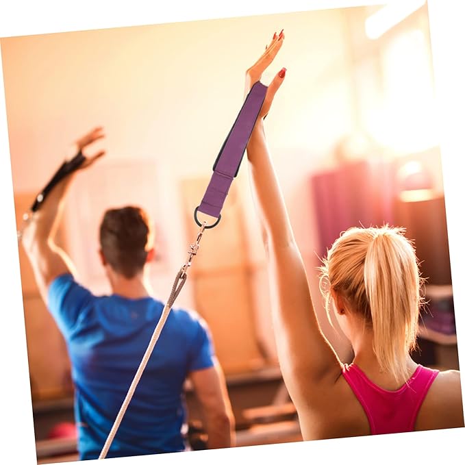 2pcs Yoga Fitness Equipment Exercise Stretch Bands Packraft Exercise Adjustable Straps Sports and