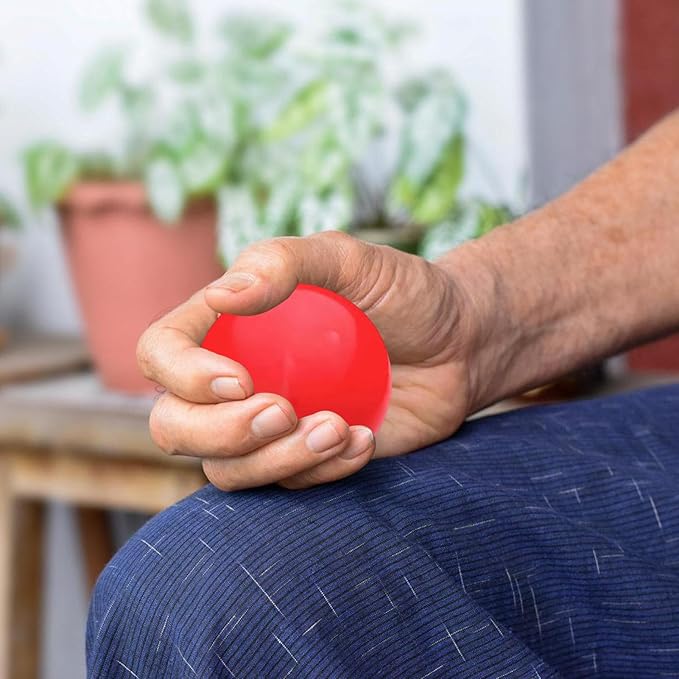 Hand Grip Strengthener Ball - Finger Exercise Gripper Tool, Forearm Wrist Strength Trainer, Exerciser Grippers Tools Finger Strengthener, Stress Relief Hand Exercise Equipment, Professional Grip Trai