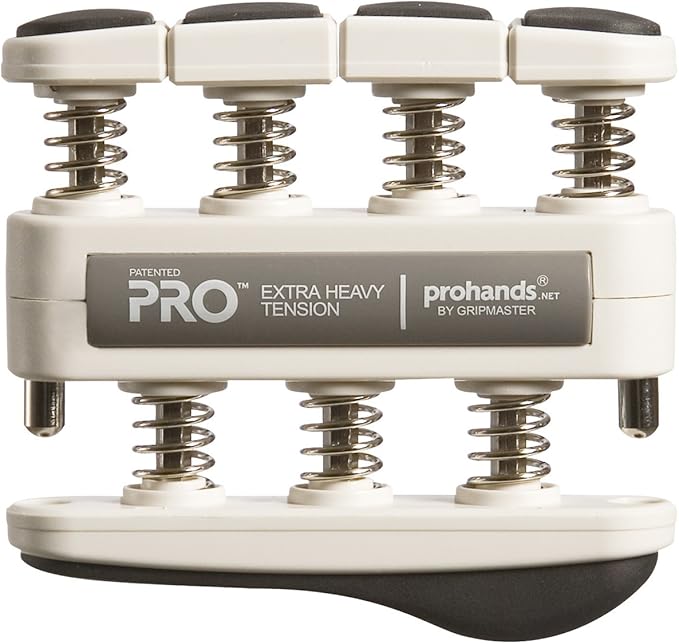 Prohands PRO Hand Exerciser, Finger Exerciser (Hand Grip Strengthener), Spring-Loaded, Finger-Piston System, Isolate and Exercise Each Finger