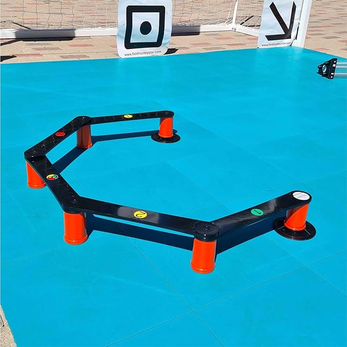 Skiller - Lightweight Stickhandling Training Aid, Equipment for Ball Control, Reaction Time & Coordination - Light, Portable & Adjustable Trainer