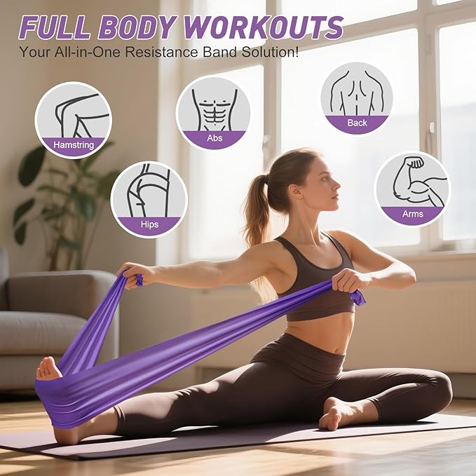 Pilates Ring and Ball Set with 5 Resistance Bands - Pilates Equipment for Home Workout - Magic Circle Pilates Ring 14 Inch to Tone, Sculpt and Strengthen - Fitness Ring for Yoga and Pilates