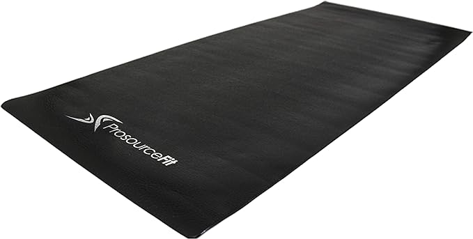 ProsourceFit Exercise Equipment & Treadmill Mat High Density PVC Floor Protector, 3 x 6.5-feet