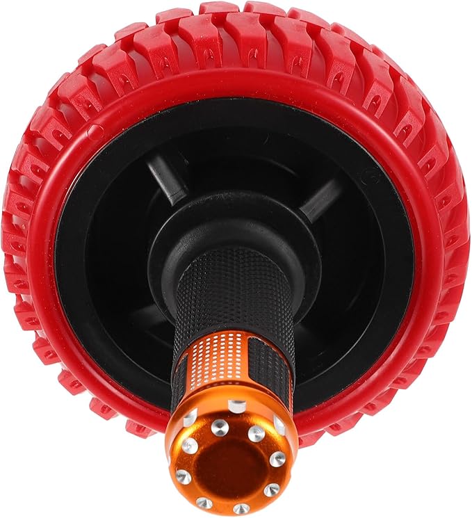 Abdominal Wheel Exerciser Multi-functional Muscle Roller with Non-slip Handles Portable Fitness Ab Roller for Core Workout Home and Office Use