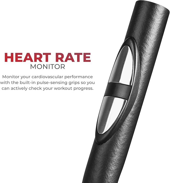 Sunny Health & Fitness Elliptical Exercise Machine, Silent Magnetic Fully Body Training with Pulse Rate Grips, LCD Performance Monitor Equipment for Home Gym, Adjustable Resistance SunnyFit App Access