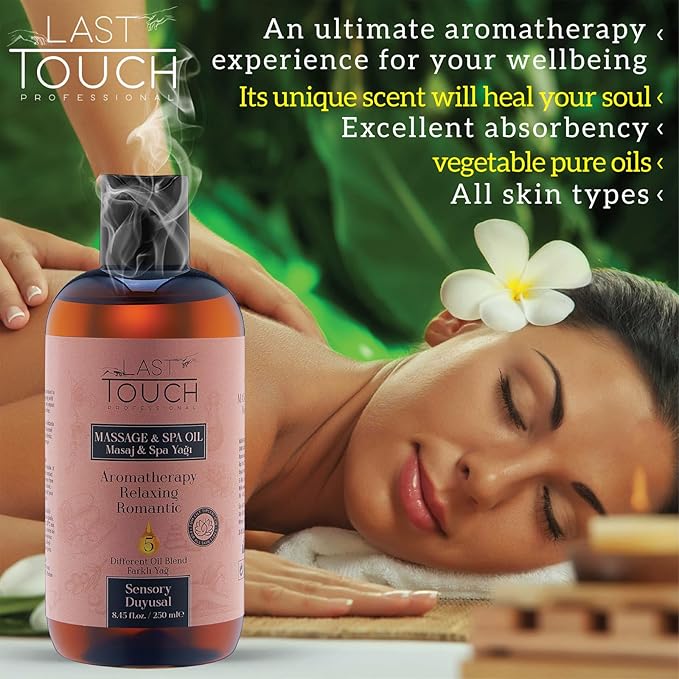 Sensual Massage Oil for Couples Sexual - Massage Oils for Date Night - Massage Oil for Massage Therapy - Aromatherapy Oil for Intimate Moments (Sensory)