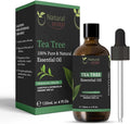 Essential Oil | Pure Aromatherapy Oil for Diffusers, Hair Growth, Skin, Scalp Care, Massage | Refreshing Hair Oil for Women & Men | Natural Essential Oil for Diffuser (Tea Tree)