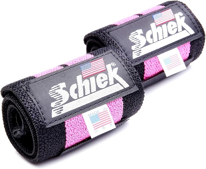 Schiek Sports Heavy Duty Model Wrist Wraps - Gym Workouts Wrist Support - Weight Lifting