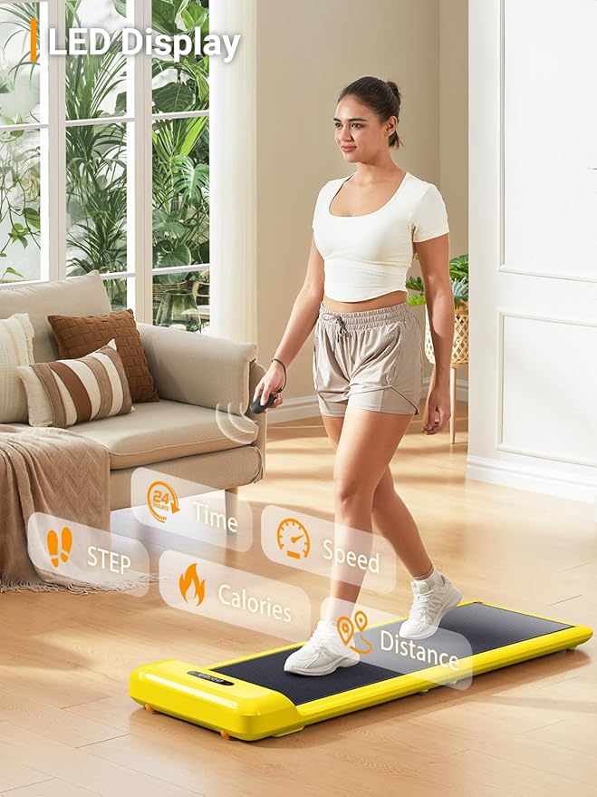WALKINGPAD C2 Foldable Walking Pad Treadmill, Colorful Under Desk Treadmill for Home Office, Stylish Compact Design, No Assembly Needed