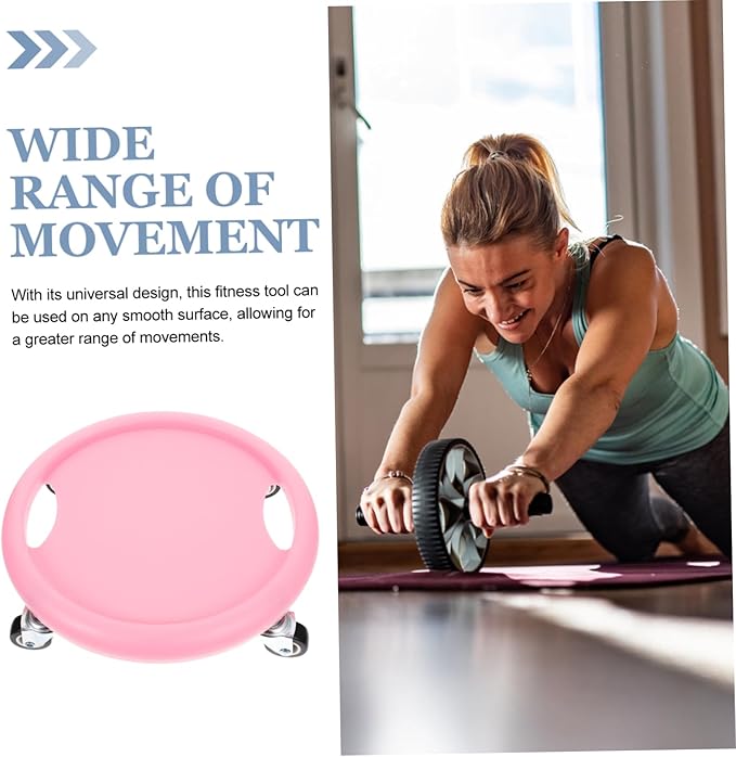 1set Fitness Sliding Discs for Abdominal Training Silent Design Exercise Equipment Multi-functional Core Sliders Knee Pad for Full-body Workouts and Coordination